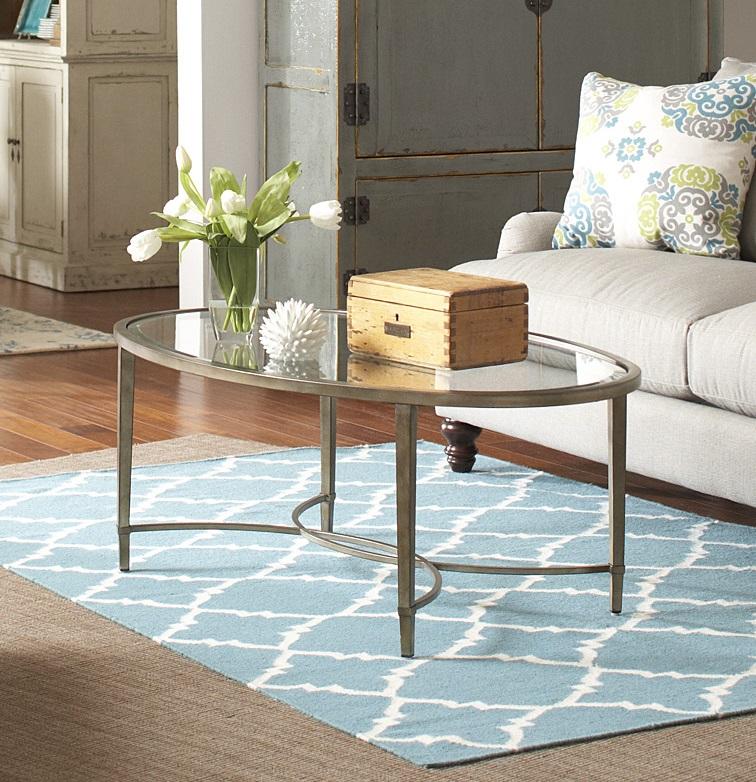 Living accents prescott square deals brown glass side table
